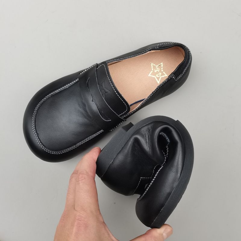 Women Shoes For Big Feet - Natural Leather Wide Women's Shoes Men's