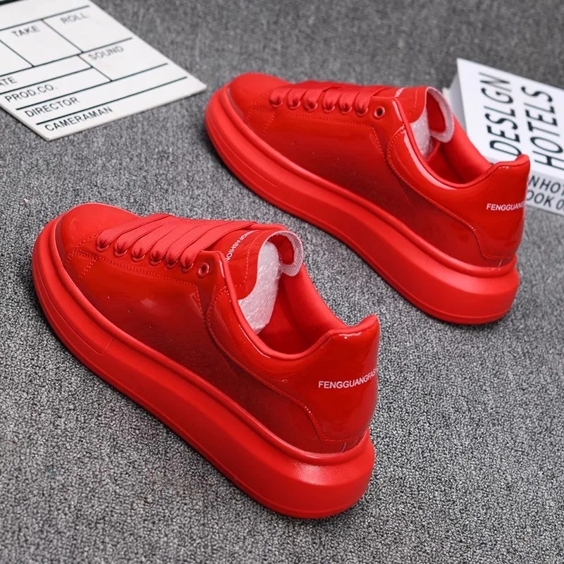 2025 Lacquered White Casual Sh - đánh giá và giá Women Shoes Tennis
