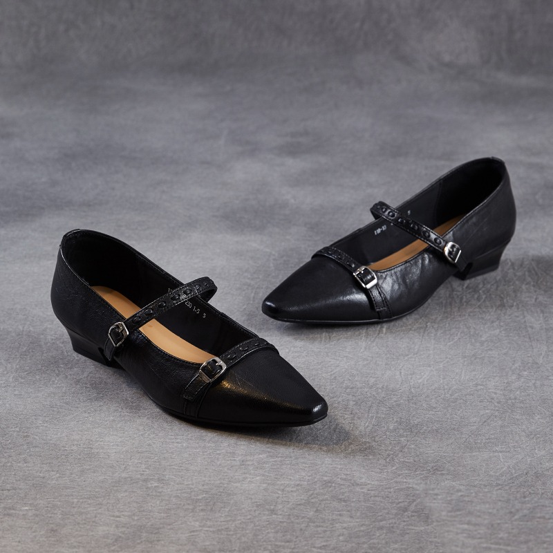 Brown Black Korea Women Flats  - đánh giá và giá Women Shoes Black