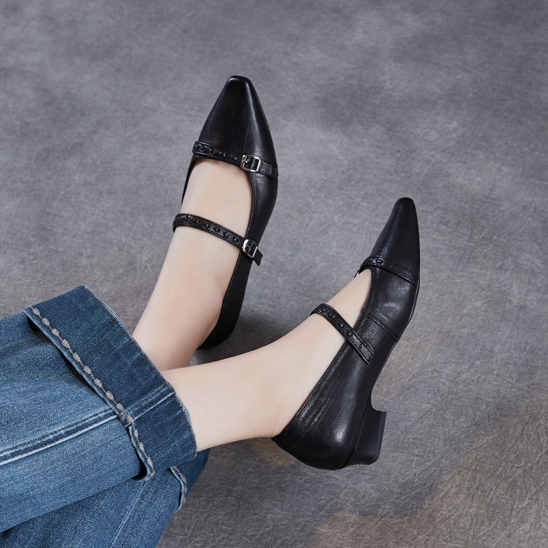 Brown Black Korea Women Flats  - đánh giá và giá Women Shoes Black