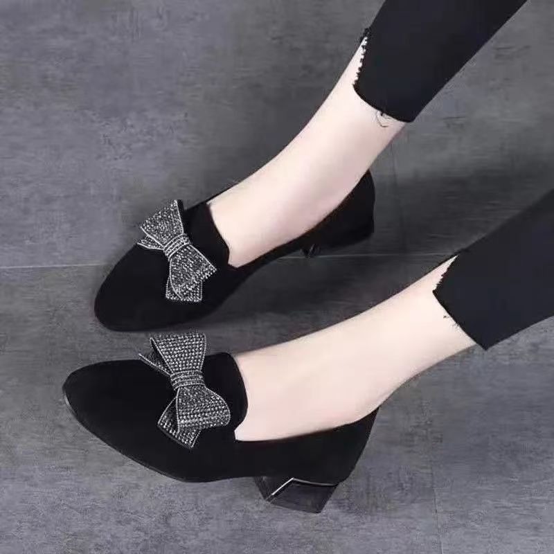 2025 Black New Fashionable Wom - đánh giá và giá Women Shoes Black