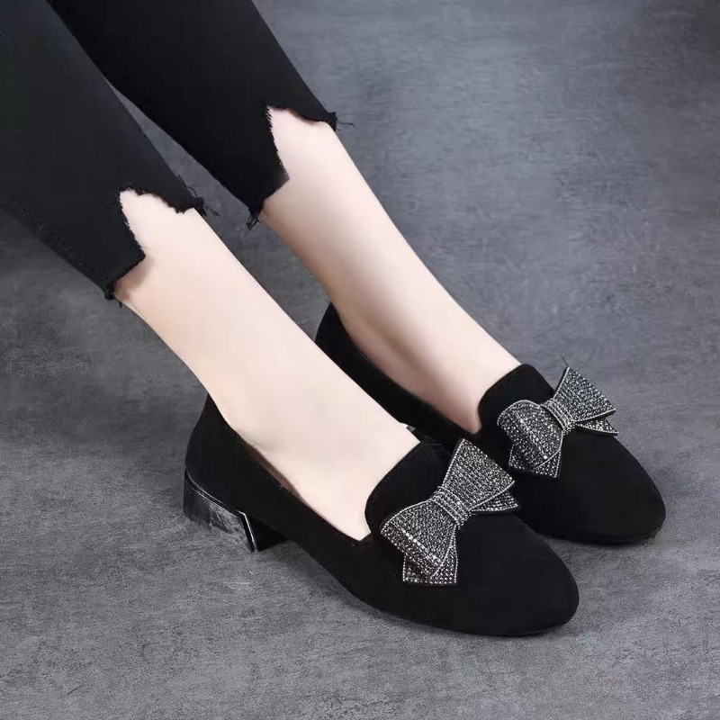 2025 Black New Fashionable Wom - đánh giá và giá Women Shoes Black