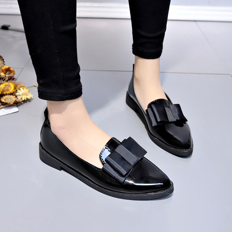 Black/ Wine Red Patent Leather - đánh giá và giá Women Shoes Black