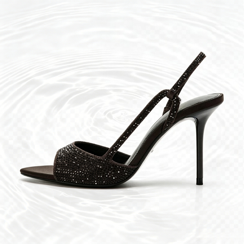 Fashion Crystal Detail Slingba - đánh giá và giá Women Shoes Brand