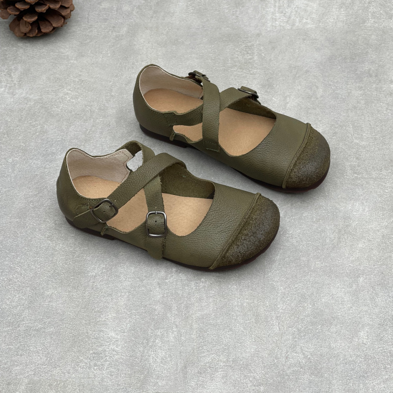 Women Original Handmade Genuin - đánh giá và giá Women'S Shoes Round Toe