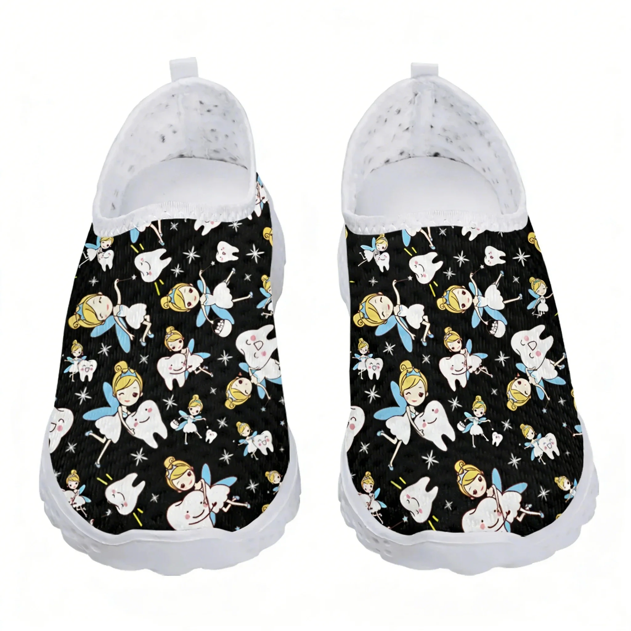 Cute Cartoon Nurse Elf/Teeth M - đánh giá và giá Women Shoes Tennis