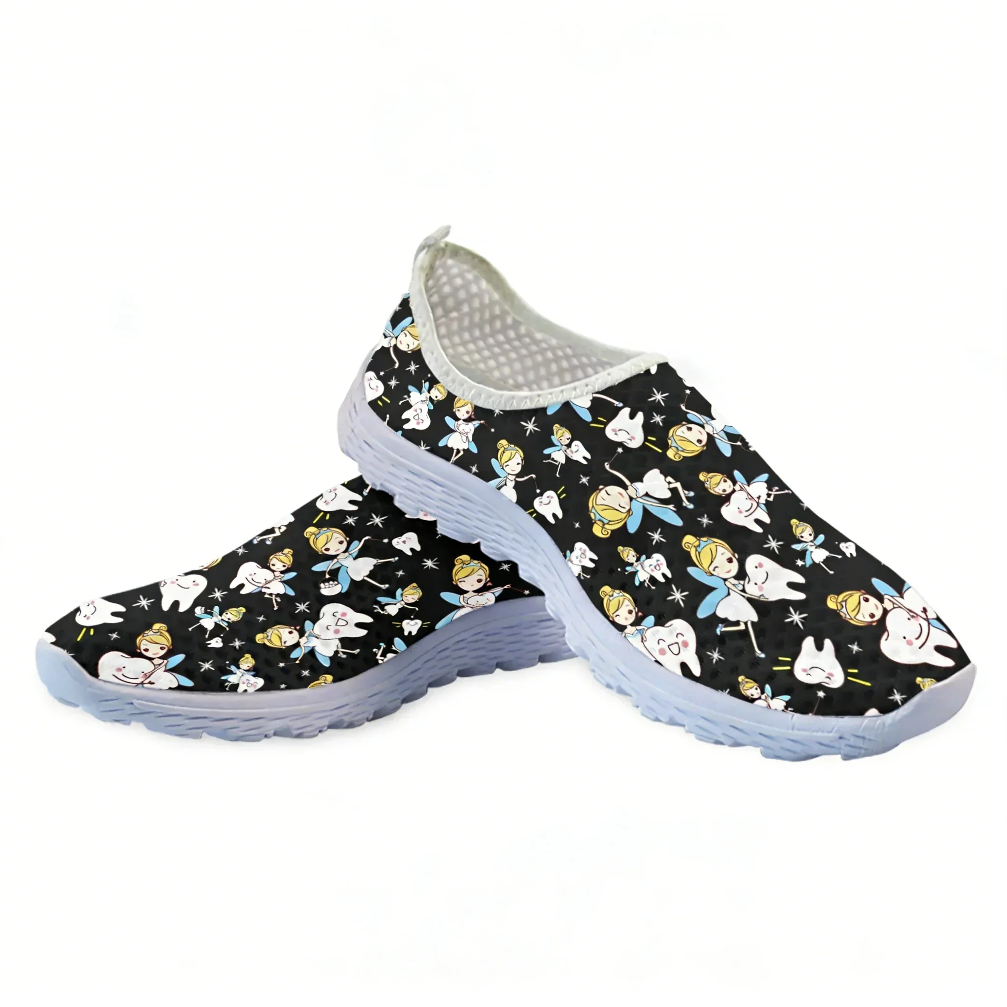 Cute Cartoon Nurse Elf/Teeth M - đánh giá và giá Women Shoes Tennis