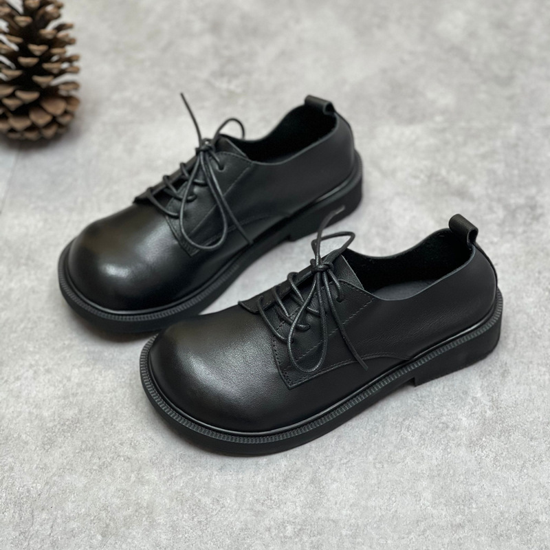 Women's Retro Genuine Leather  - đánh giá và giá Shoes For Women Flats