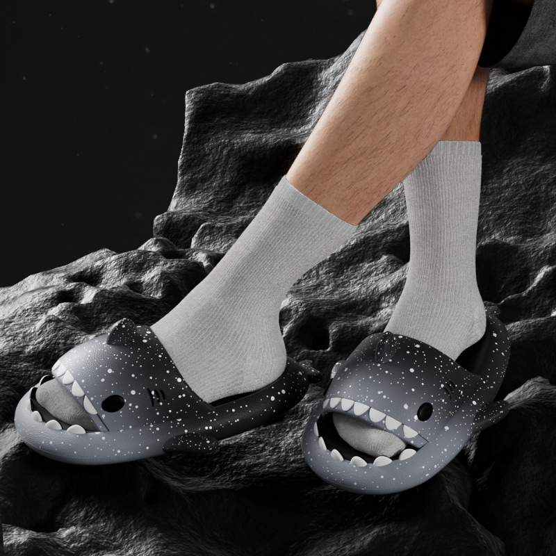 Cute Cartoon Shark Slippers Fo - đánh giá và giá Women'S Shoes To Men'S Size