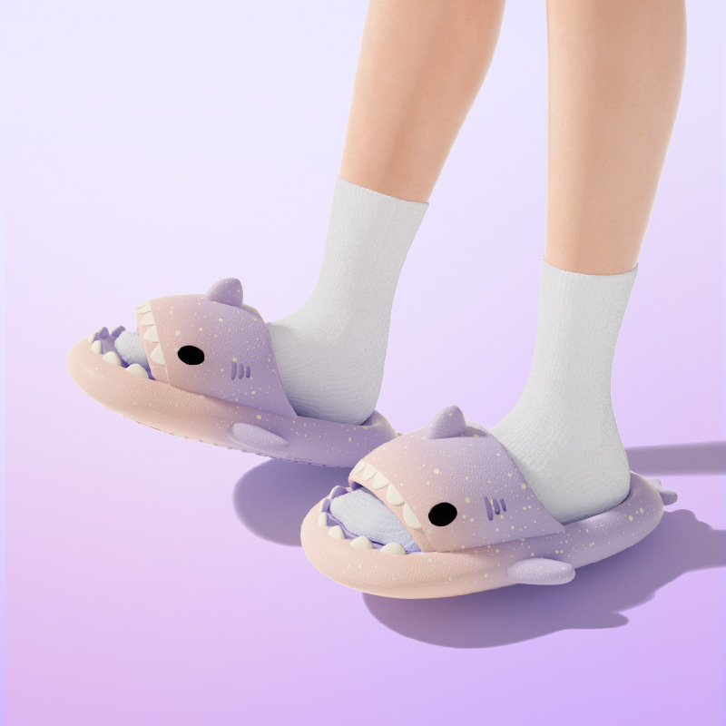 Cute Cartoon Shark Slippers Fo - đánh giá và giá Women'S Shoes To Men'S Size