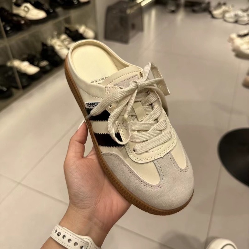Women Mules Shoes Sports Round - đánh giá và giá Slip On Mule Flat