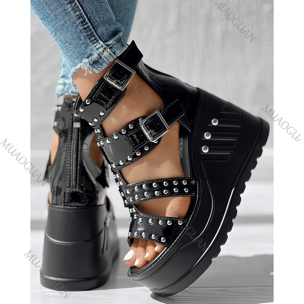 Fashion Women Peep Toe Black S - đánh giá và giá Women Shoes Black
