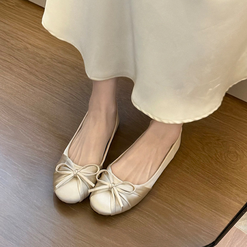 2026 New Bow-knot Temperament  - đánh giá và giá Women'S Shoes Round Toe