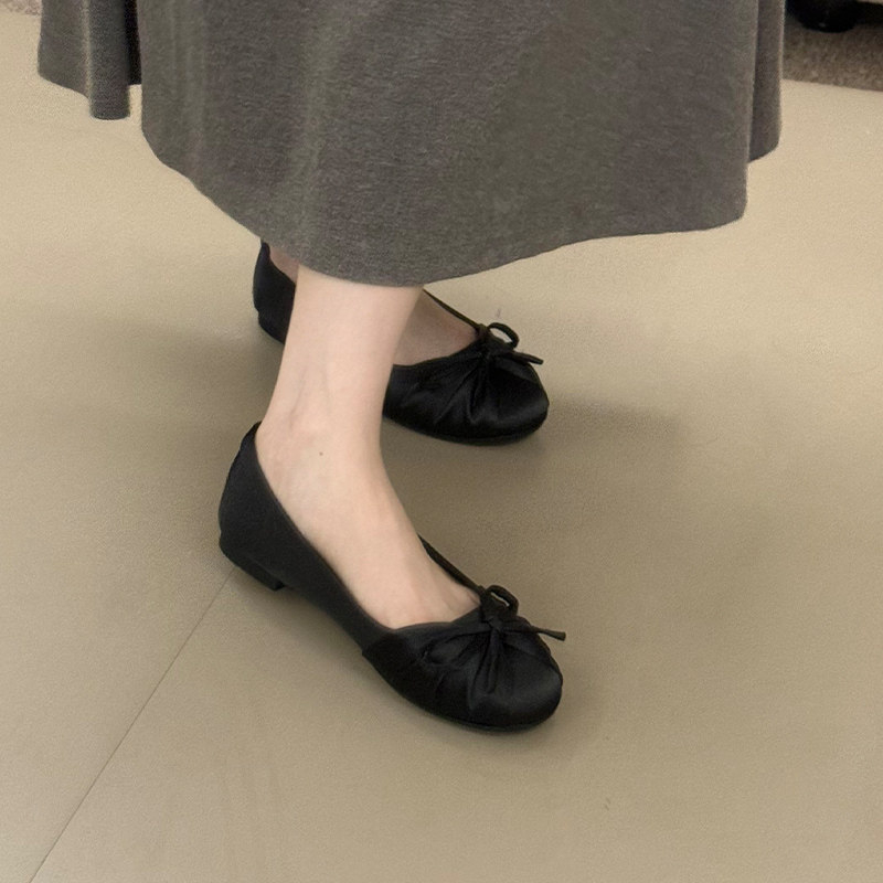 2026 New Bow-knot Temperament  - đánh giá và giá Women'S Shoes Round Toe