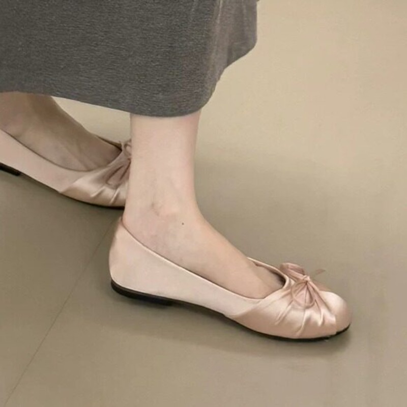 2026 New Bow-knot Temperament  - đánh giá và giá Women'S Shoes Round Toe