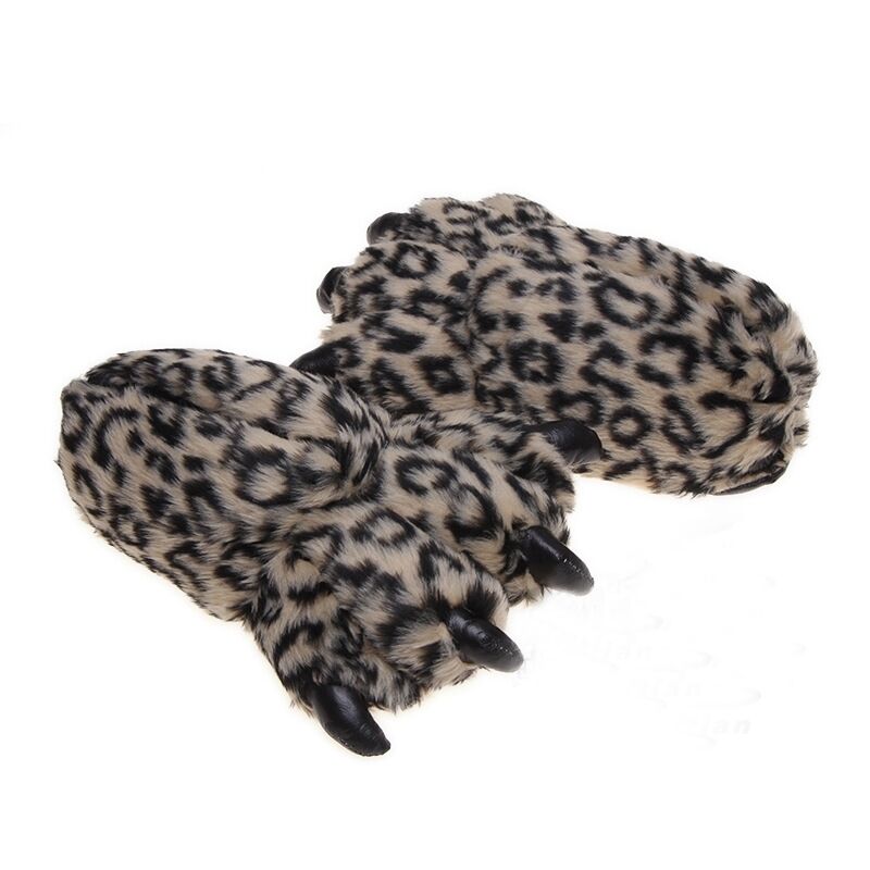 Size 35-43 Đen Động Vật Paw Ch - đánh giá và giá Women Shoes Black
