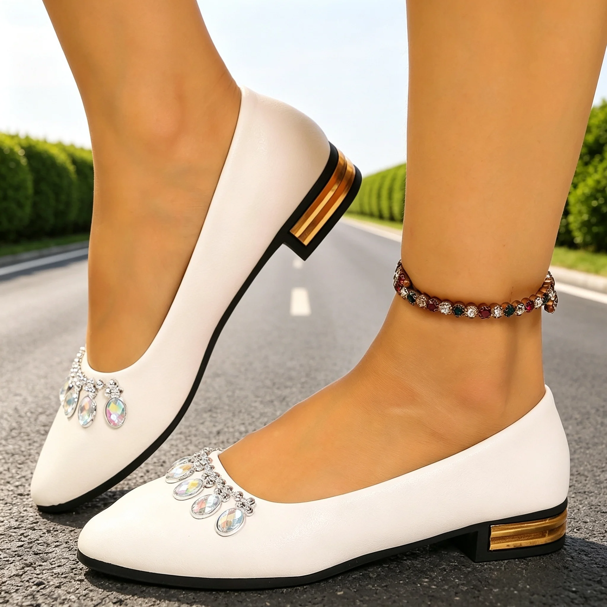 Women Flats Pointed Toe Ballet - đánh giá và giá Shoes For Women Flats