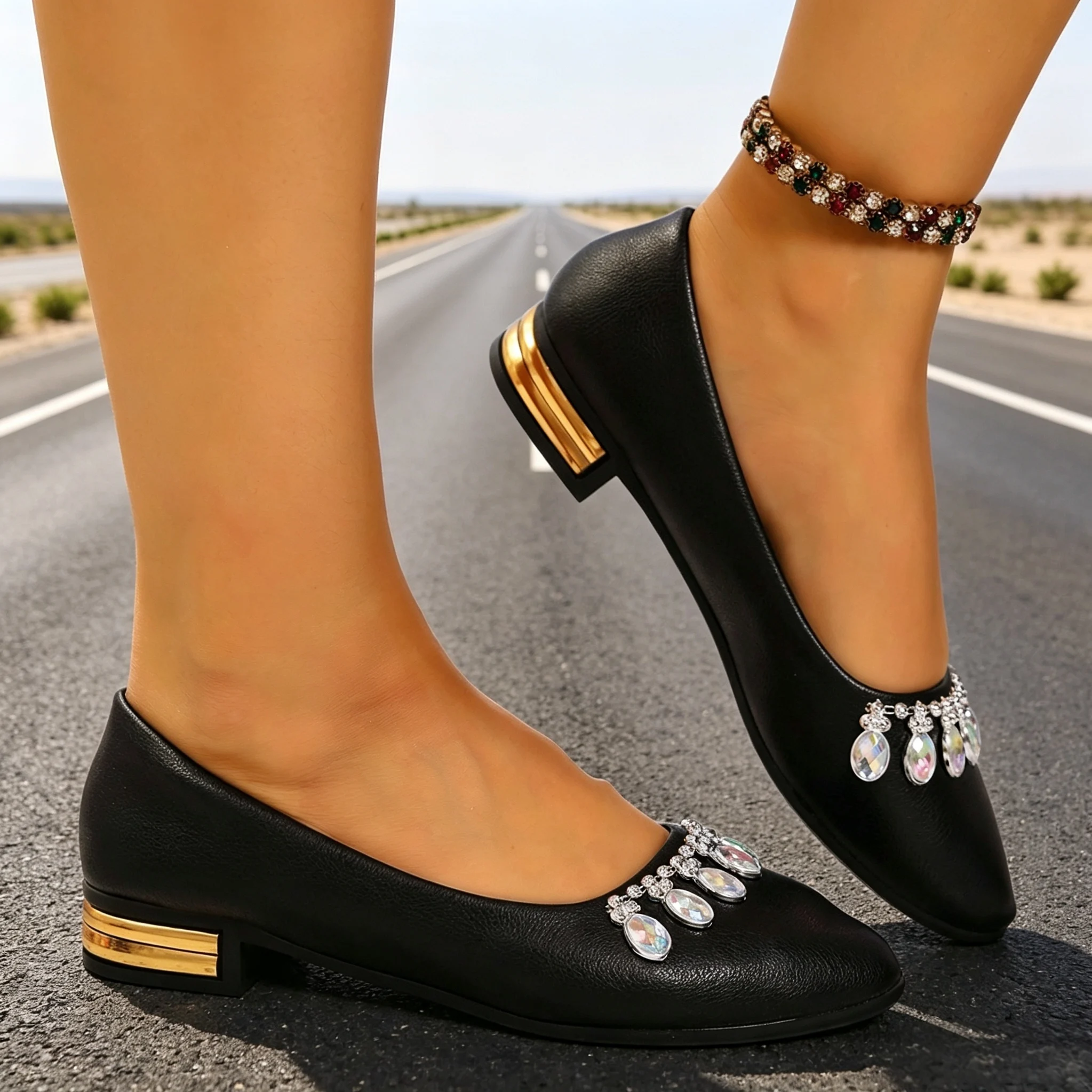 Women Flats Pointed Toe Ballet - đánh giá và giá Shoes For Women Flats