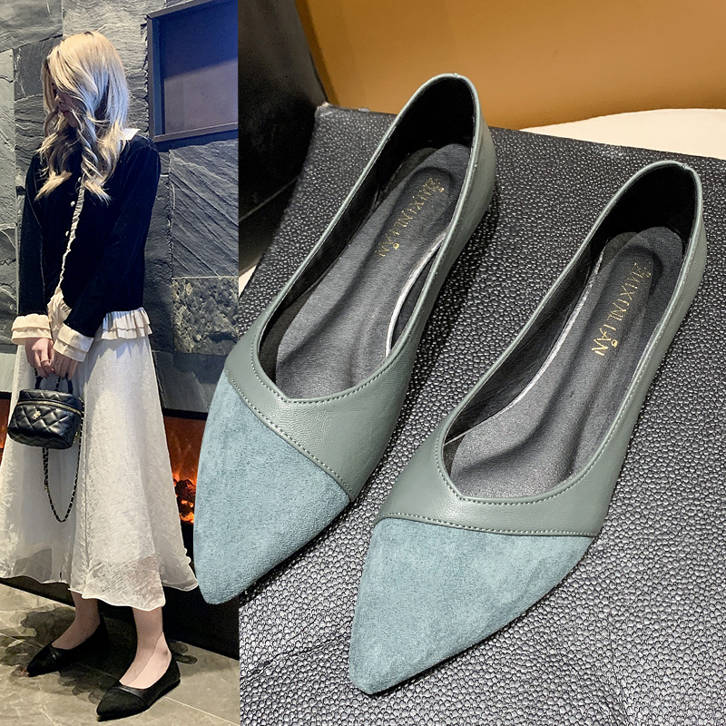 Flat black leather shoes for w - đánh giá và giá Women Shoes Black