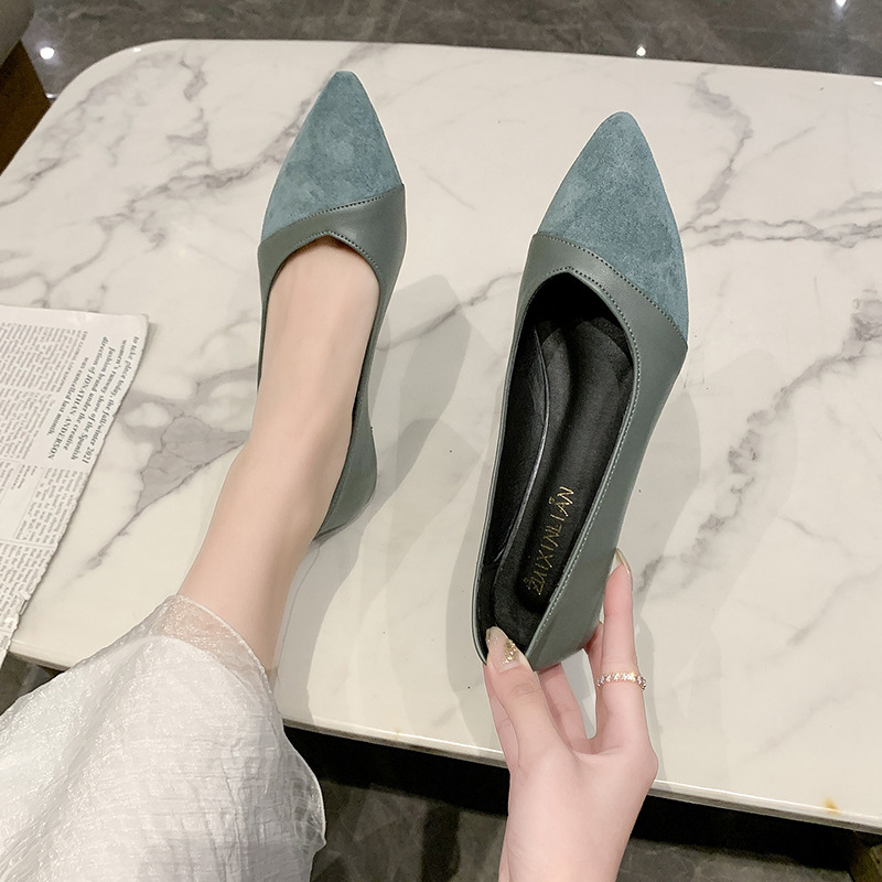 Flat black leather shoes for w - đánh giá và giá Women Shoes Black