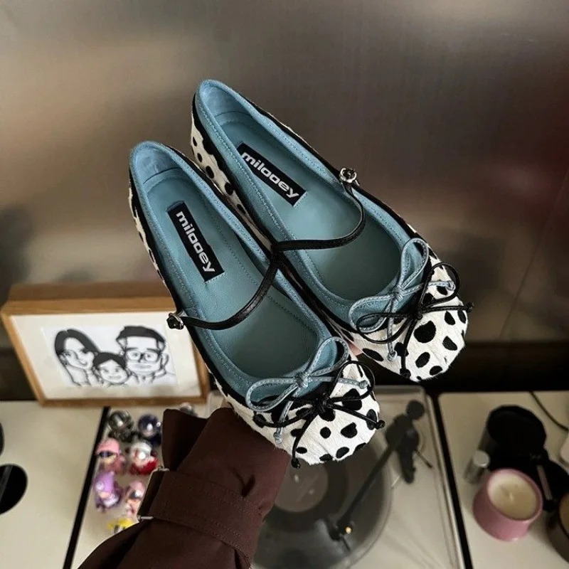 2026French Flat Bottomed Rotun - đánh giá và giá Women'S Shoes Round Toe
