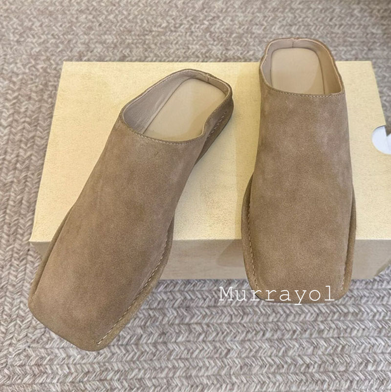 Slippers Closed Toe Genuine Le - đánh giá và giá Slip On Mule Flat