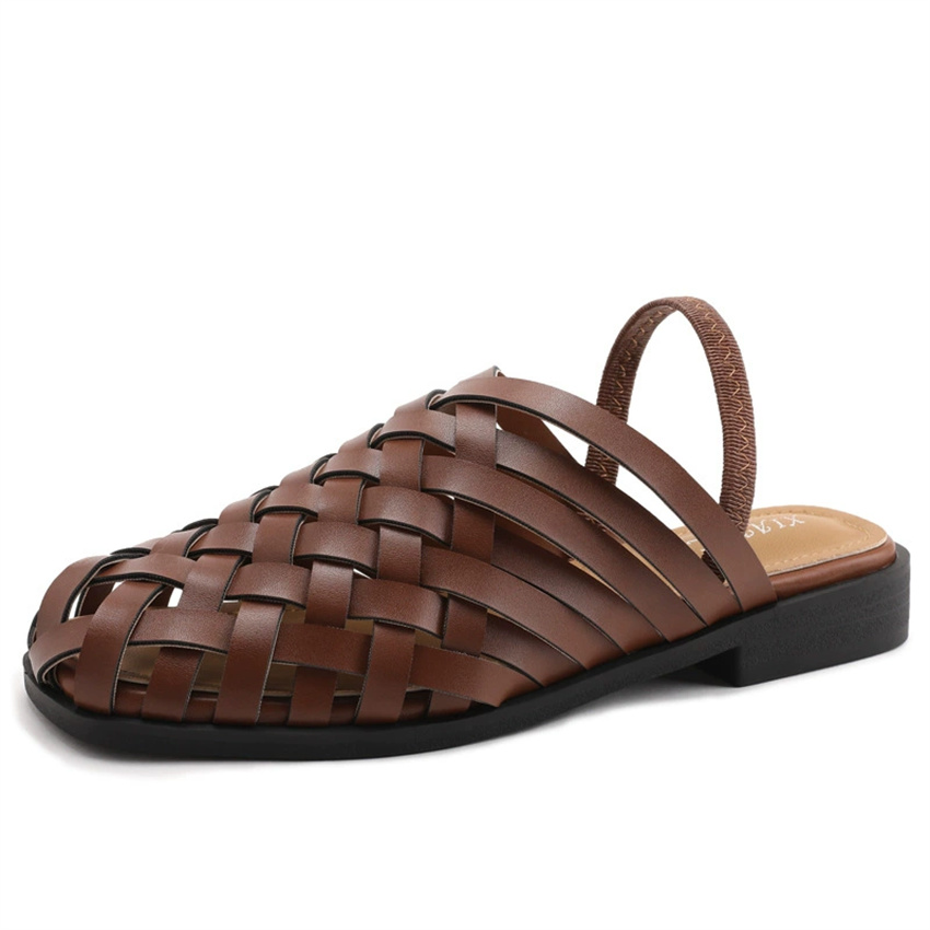 сандали женские Handmade Weave - đánh giá và giá Slip On Mule Flat