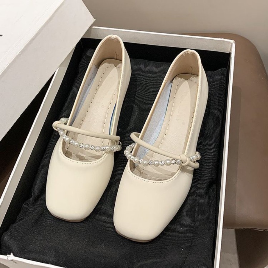 New Elegant French Flat Shoes  - đánh giá và giá Shoes For Women Flats