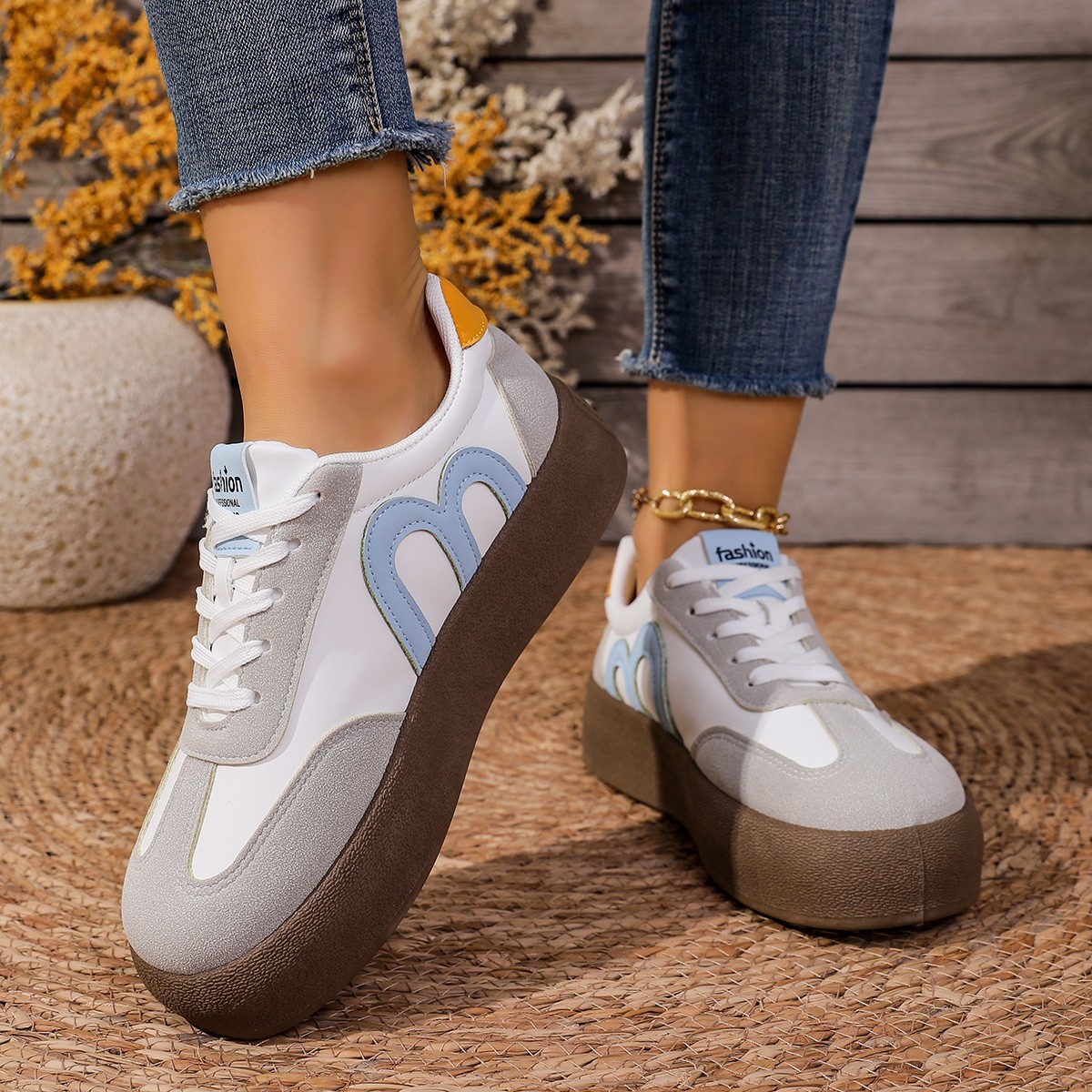 Comfortable Platform Lace Up W - đánh giá và giá Women Shoes Tennis