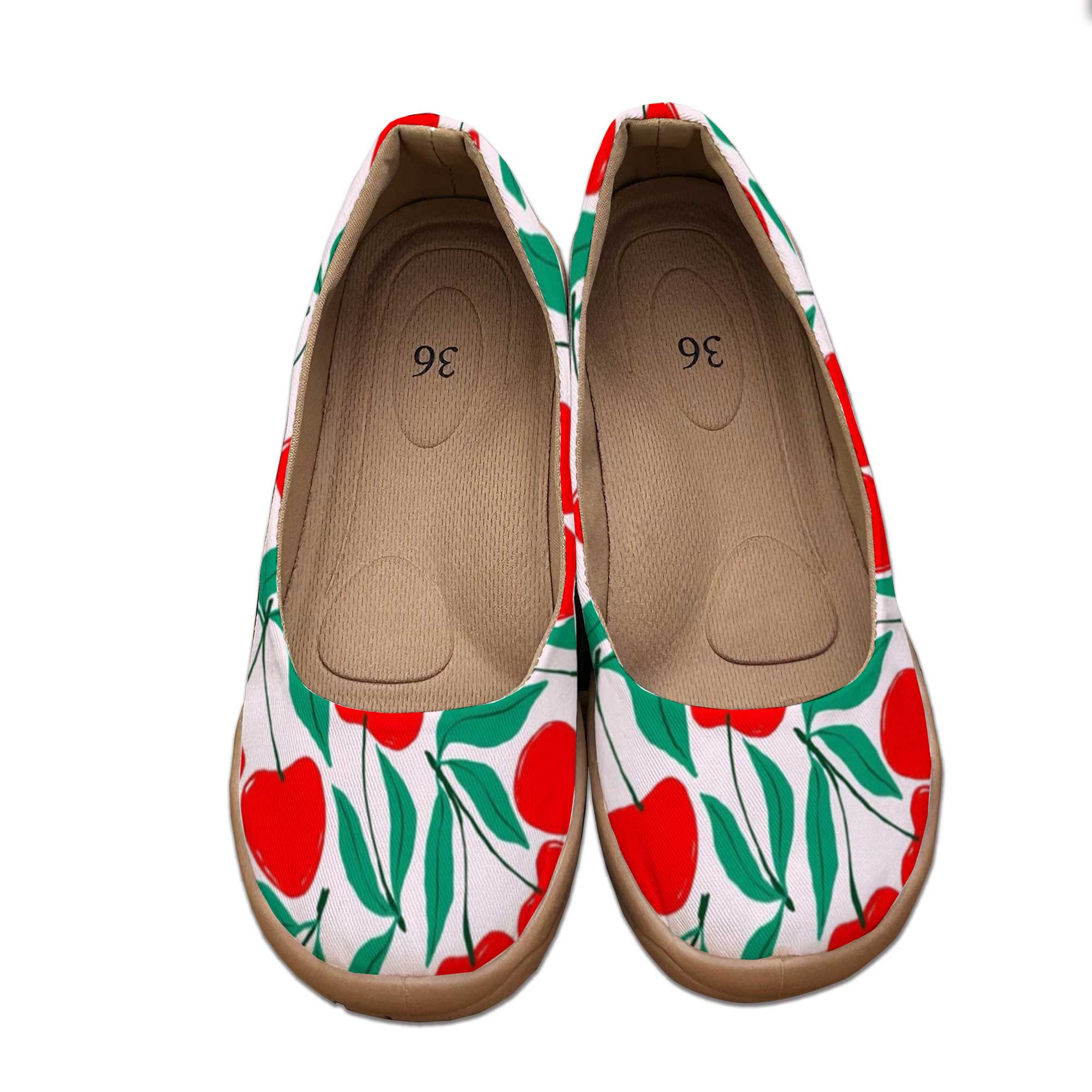 Sweet Cherry-Colored Wide-Fit  - đánh giá và giá Women'S Shoes For Wide Feet
