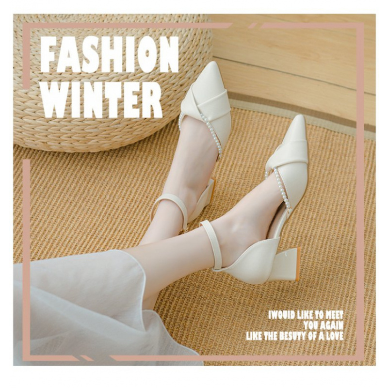 Pearl Ankle Strap High Heels 2 - đánh giá và giá Women'S Shoes For Wide Feet