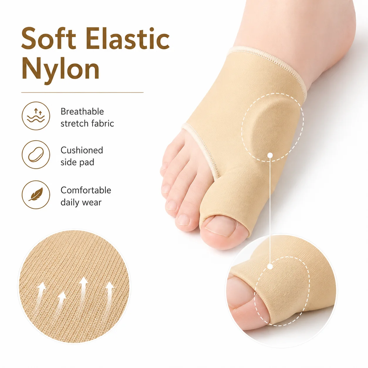 Big Toe Separator Sleeve Bunio - đánh giá và giá Women'S Shoes With Bunions