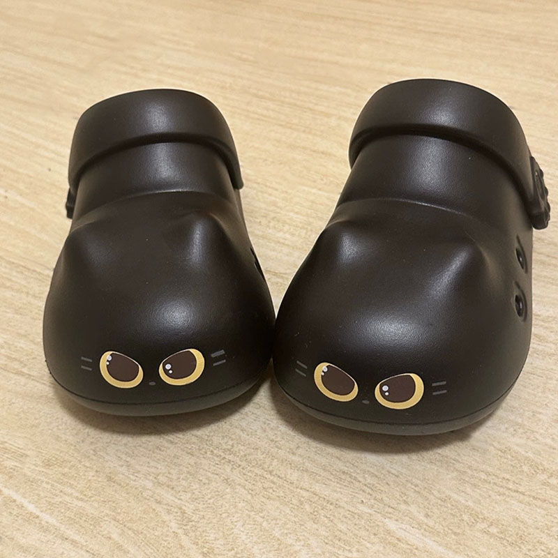 New creative black cat slipper - đánh giá và giá Women Shoes Black