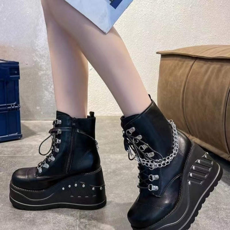 10CM New Gothic Style Platform - đánh giá và giá Women Shoes Ksa
